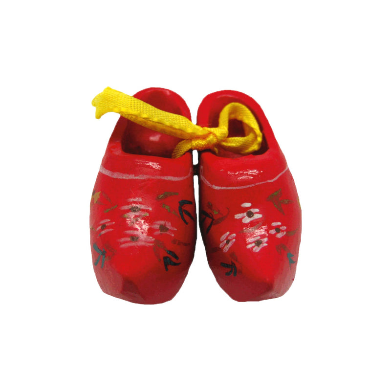 Distinctive Magnet Holland Wooden Shoes Red 1.75"