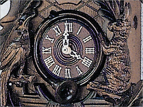 Schneider 19" Black Forest Hunter Theme German Cuckoo Clock - OktoberfestHaus.com
 - 3