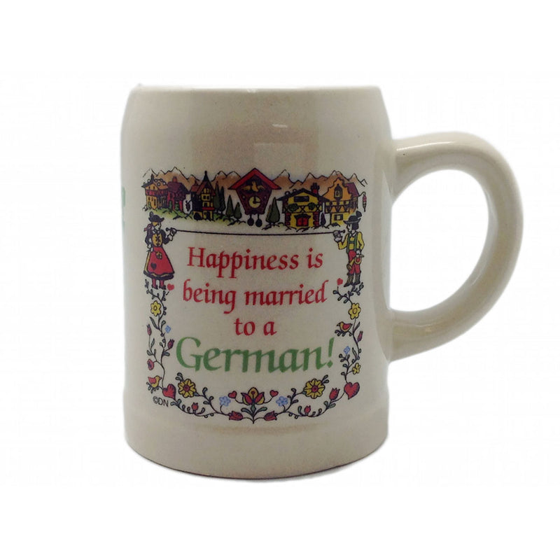 German Coffee Mug: "Married to German"