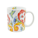 Rosemaling White Design Ceramic Coffee Mug - 1 - OktoberfestHaus.com