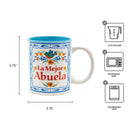 "La Mejor Abuela" Ceramic Coffee Mug