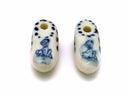 Ceramic Dutch Wooden Shoe Pair for beads - OktoberfestHaus.com
 - 1