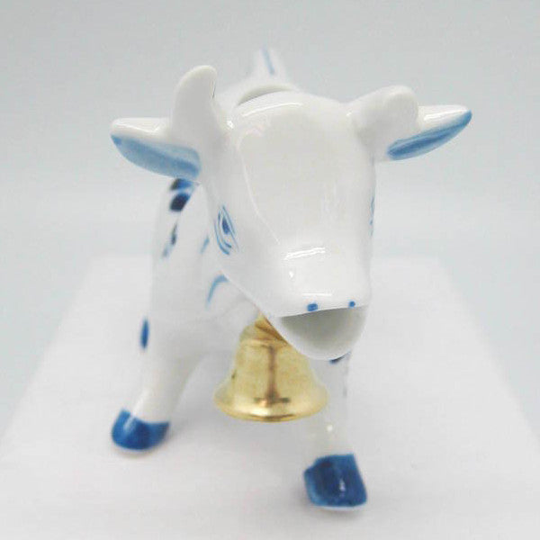 Cow Creamer Blue and White Ceramic - OktoberfestHaus.com
 - 3