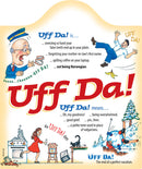 Ceramic Cheeseboard w/ Cork Backing: Uff Da - OktoberfestHaus.com
 - 1