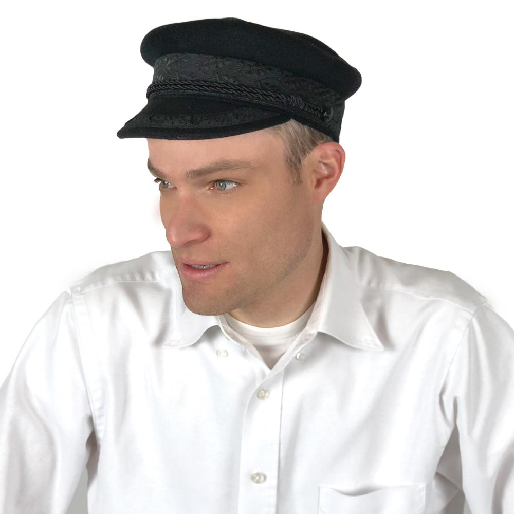 Top-Quality Wool Dutch Fisherman's Cap