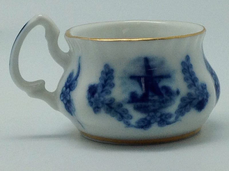 Victorian Mini Tea Set Cup and Saucer Delft - OktoberfestHaus.com
 - 5