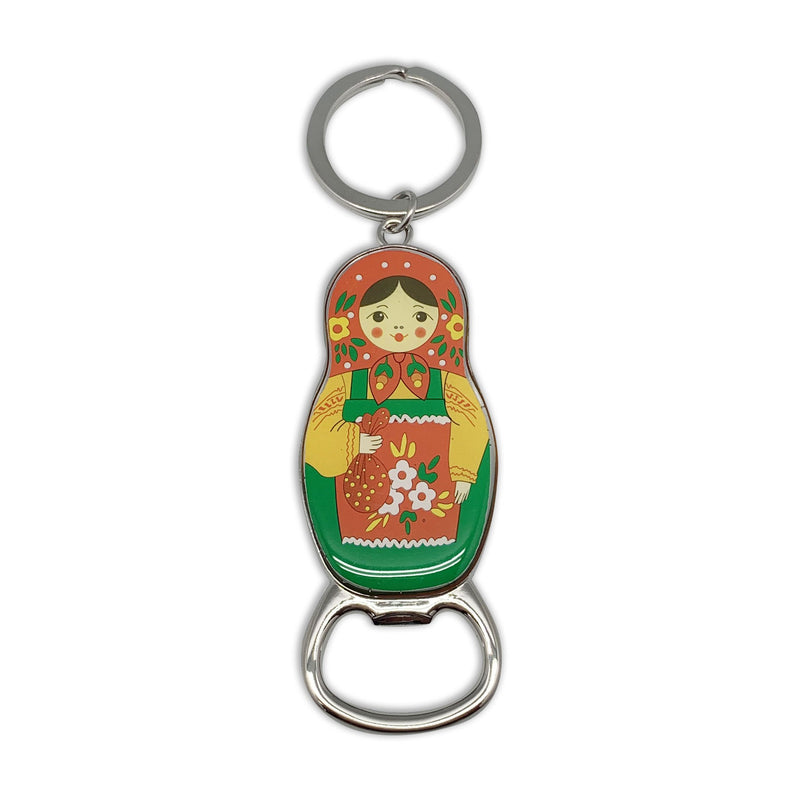 Russial Doll Beer Bottle Opener  Keychain Gift Idea