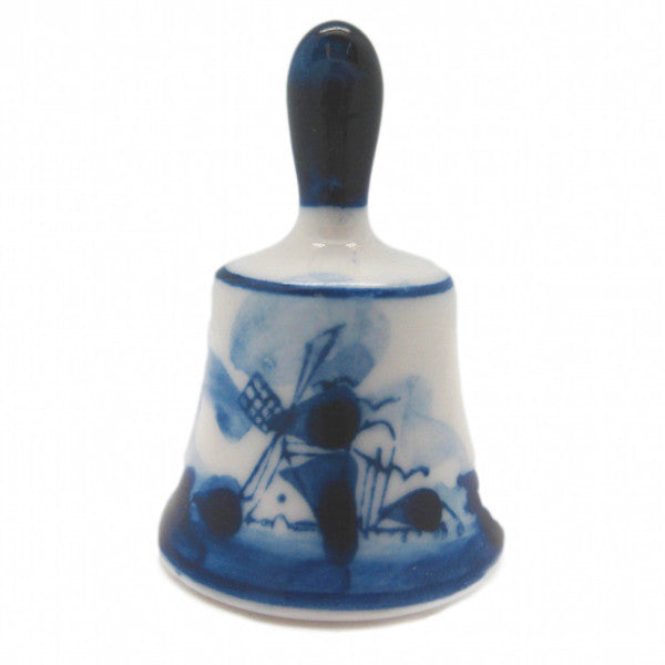 Miniature Ceramic Delft Blue Bell - OktoberfestHaus.com
 - 1