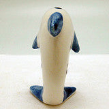 Ceramic Miniatures Animals Delft Blue Dolphin - OktoberfestHaus.com
 - 3