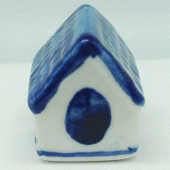 Miniature Animals Delft Blue Ceramic Dog House - OktoberfestHaus.com
 - 3