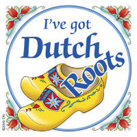 Dutch Souvenirs Magnet Tile (Dutch Roots) - OktoberfestHaus.com
 - 1