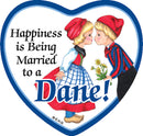 Fridge Tile: Married to Dane - OktoberfestHaus.com
 - 1