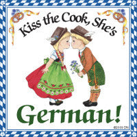 German Gift Idea Magnet (Kiss German Cook) - OktoberfestHaus.com
 - 1