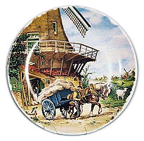 Collectible Plate Miller Color