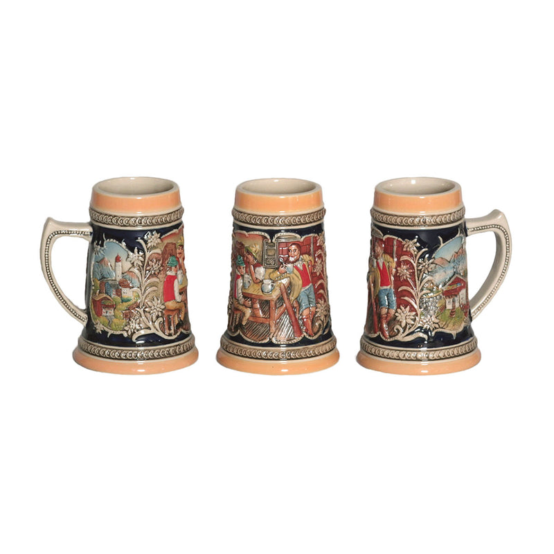 German Gift Beer Mug Alpine Pub