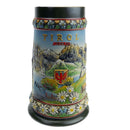 Beer Stein no/Lid Tyrol Austrian Alps