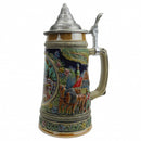 Oktoberfest Beer Stein with Lid - OktoberfestHaus.com
 - 1