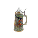 Germanic Spring Beer Stein .5L with Embossed Metal Lid