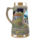 Germanic Summer Ceramic Shot Beer Stein Collectible -3