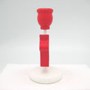 Red German Horse Candle Holders For Weddings - OktoberfestHaus.com
 - 3