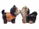 Ceramic Salt & Pepper Set Magnetic Dogs - OktoberfestHaus.com
 - 1