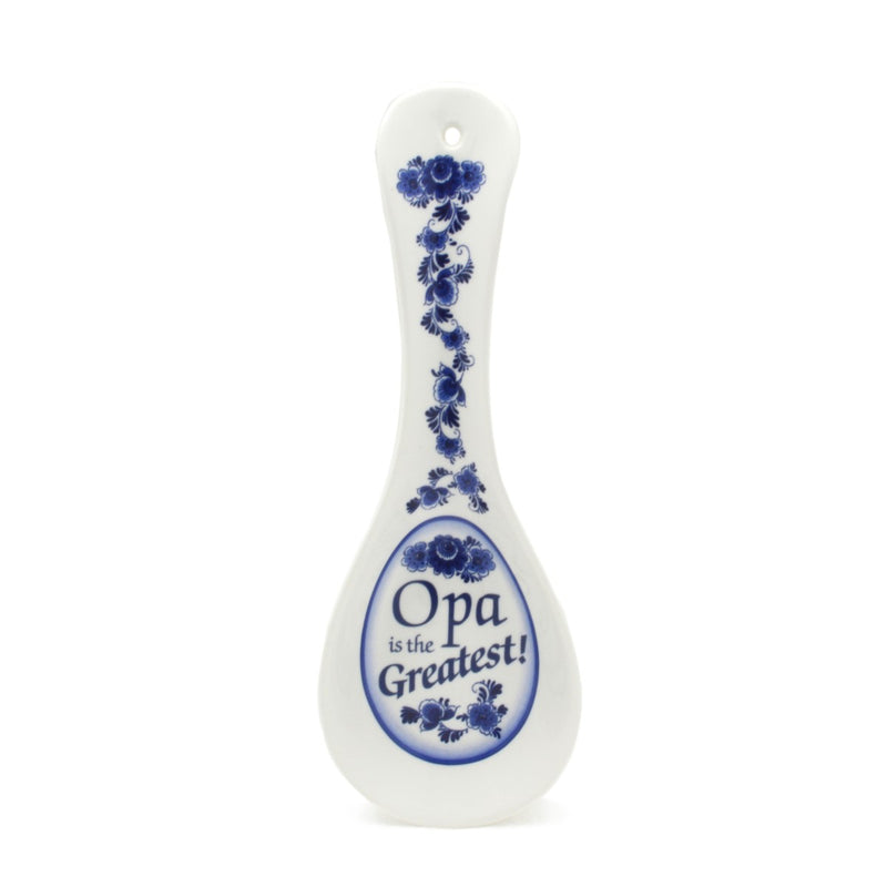 Opa Gift Idea Ceramic Spoon Rest