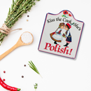 Decorative Ceramic Cheeseboard: Polish