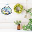 Ceramic Sign Home Decor "Oma's Home" Gift Idea