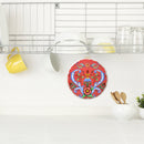 Decor Wall Plaque: Rosemaling