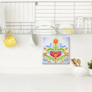 Decor Deluxe Wall Plaque: Lovebirds