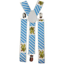 Suspenders for Men: Bayern Pattern