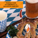 Oktoberfest Party Tablecloth Bavarian Pattern