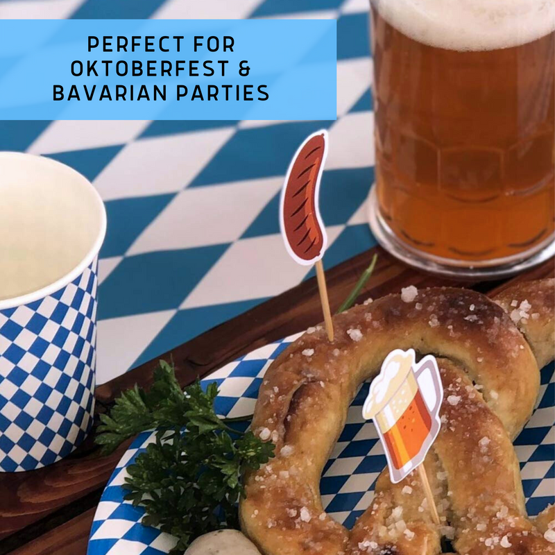 Oktoberfest Table Cover 54in. x 108in. Pkg/1