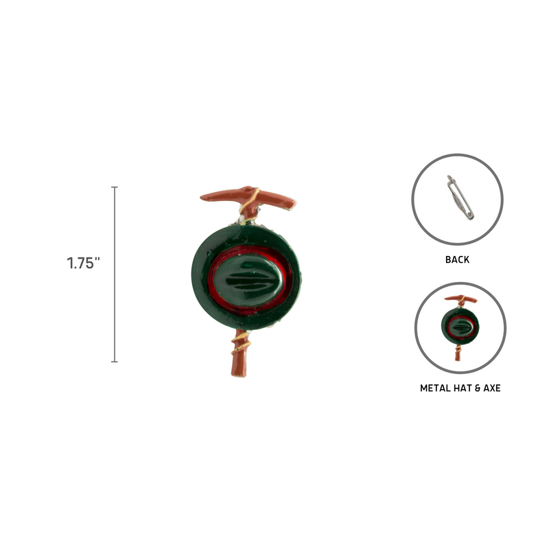German Hat Lapel Pin: German Fedora Hat
