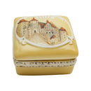 Square Jewelry Box: European Town