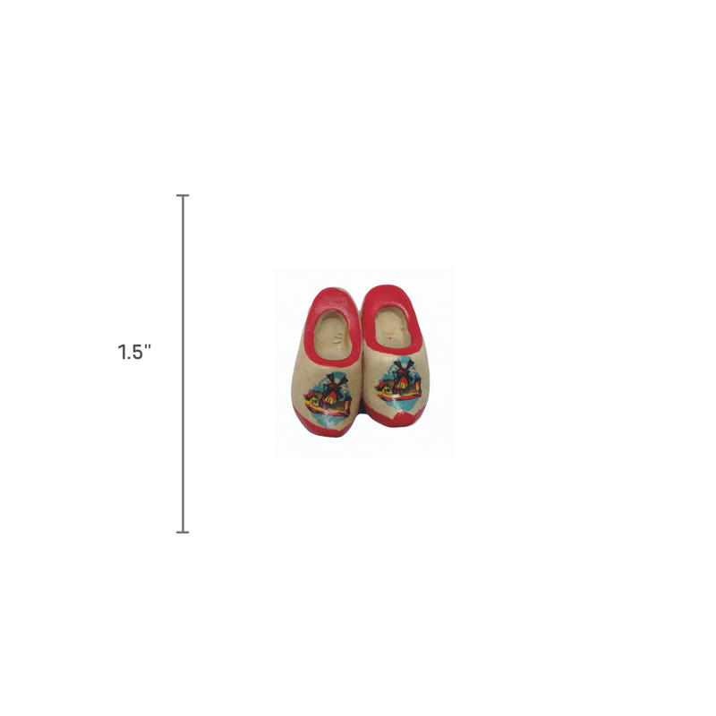 Wooden Shoes Magnet Gift