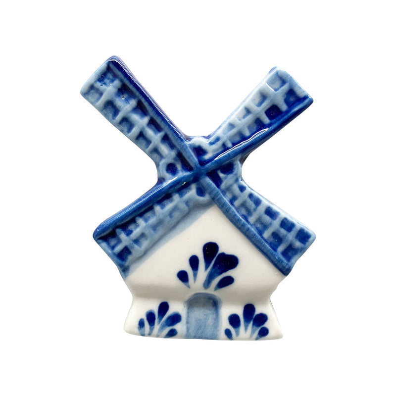 Delft Blue Windmill Kitchen Magnets