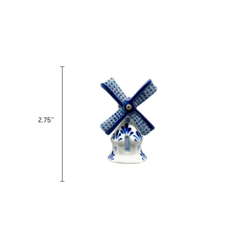 Fridge Magnet Delft Blue Windmill