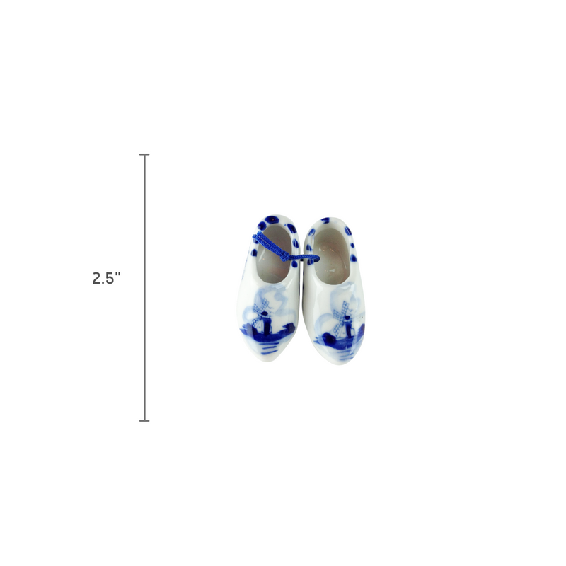 Delft Blue Clogs Kitchen Magnet