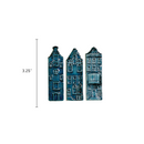 Dutch Wedding Favor Delft Canal Houses Magnet
