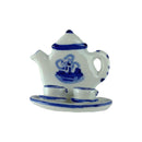 Delft Blue Tea Pot and Cup Delft Magnetic Gift