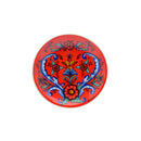 Souvenir Fridge Magnet Rosemaling Plate
