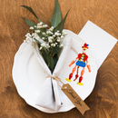 Norwegian Ornaments Jumping Jack Toy Magnet Boy