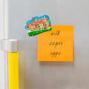 Kitchen Magnet Dutch Village Scene