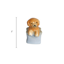 Refrigerator Magnets Gift Idea Puppies In Sack
