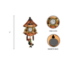 Germanic Kitchen Cow & Dog Cuckoo Clock Refrigerator Magnet