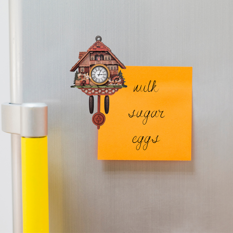 Black Forest Cuckoo Clock Bierstube Novelty Kitchen Magnet