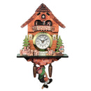 Germanic Kitchen Cow & Dog Functioning Clock Refrigerator Magnet