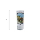 Souvenir Clear Shooter Glass: Village