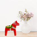 Red Wooden Swedish Dala Horse